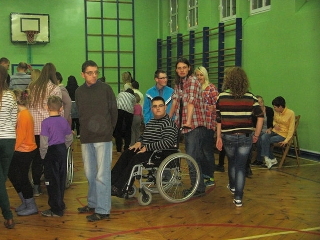 Integracyjne andrzejki w liceum - zdjęcia