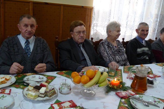 Podzielili się opłatkiem - zdjęcia