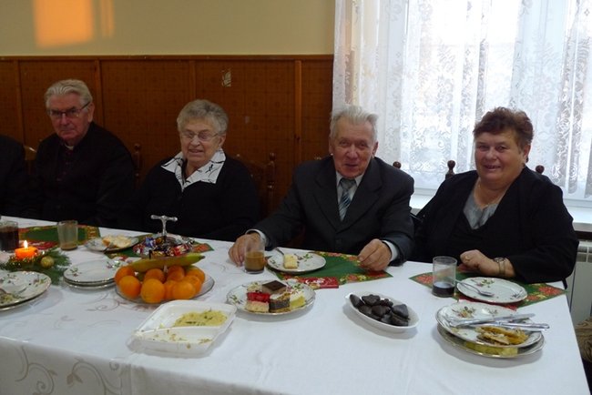 Podzielili się opłatkiem - zdjęcia