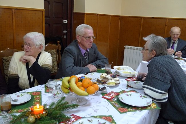 Podzielili się opłatkiem - zdjęcia
