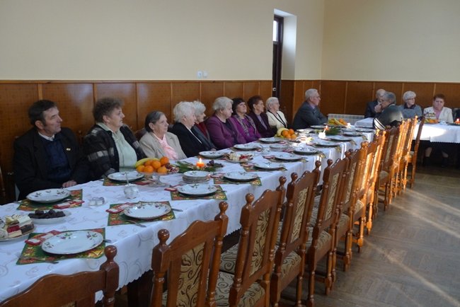 Podzielili się opłatkiem - zdjęcia