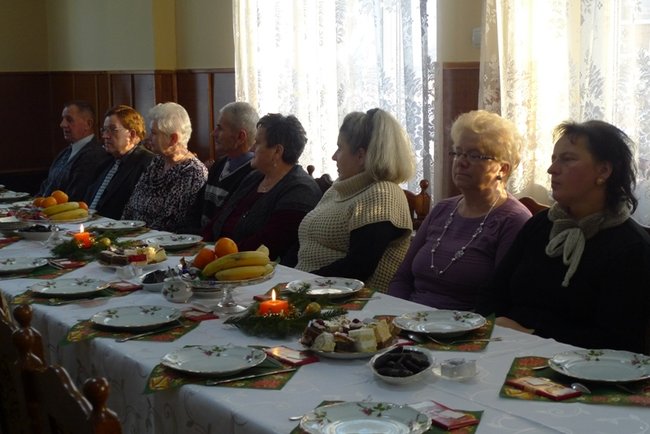 Podzielili się opłatkiem - zdjęcia