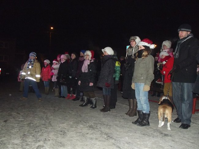 Mimo mrozu bawili się doskonale - zdjęcia