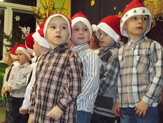Podwójna radość  w przedszkolu- zdjęcia