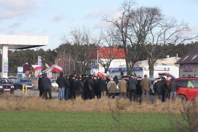Żal wylany na ulicy - zdjęcia