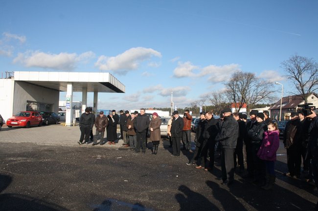 Żal wylany na ulicy - zdjęcia