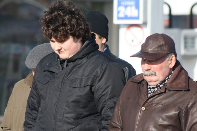 Żal wylany na ulicy - zdjęcia
