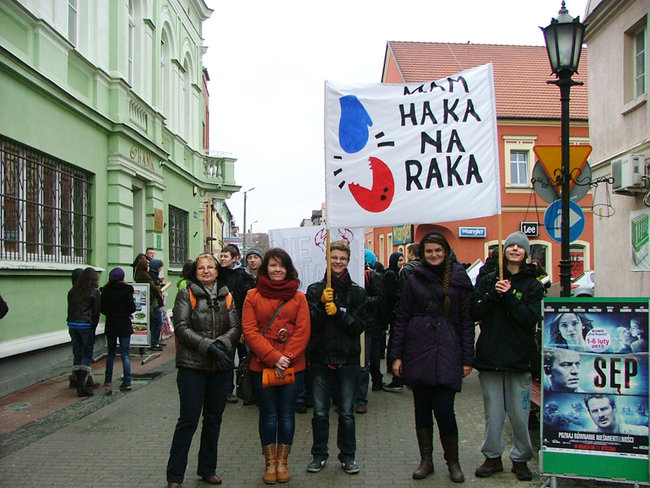 Happening na deptaku  - zdjęcia