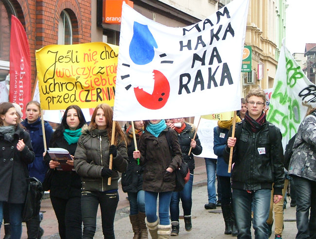 Happening na deptaku  - zdjęcia