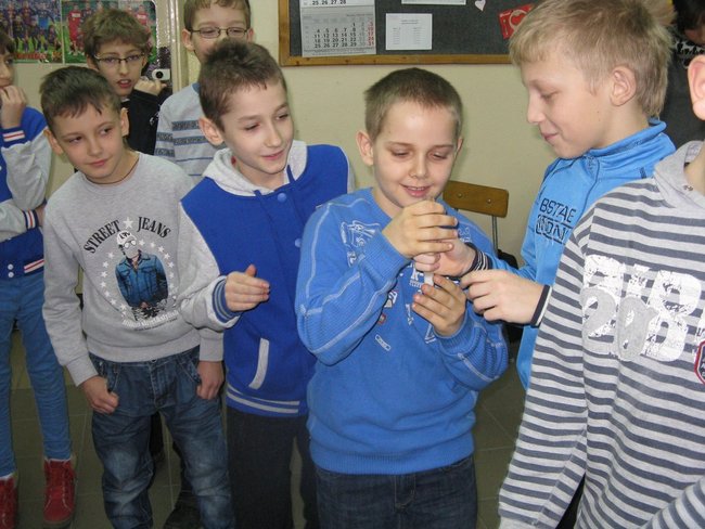 Eksplozja na lekcji - zdjęcia