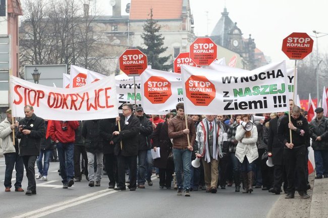 Precz z kopalnią! - zdjęcia