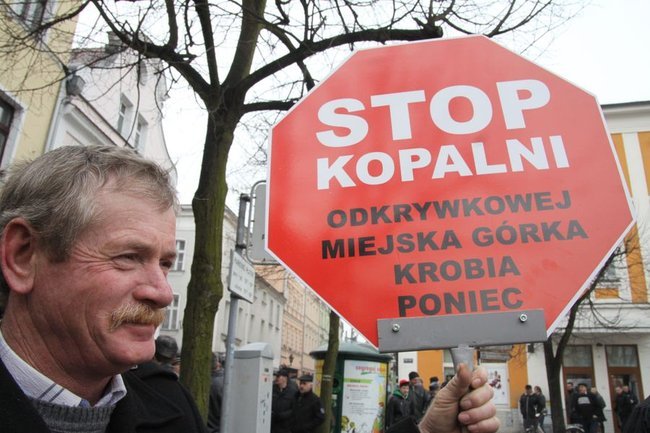 Precz z kopalnią! - zdjęcia