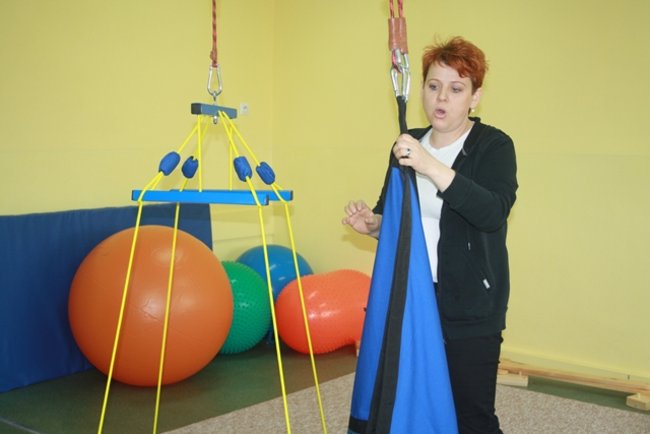 Bogatsi o salę terapeutyczną - zdjęcia