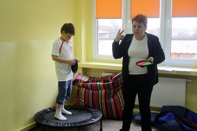 Bogatsi o salę terapeutyczną - zdjęcia