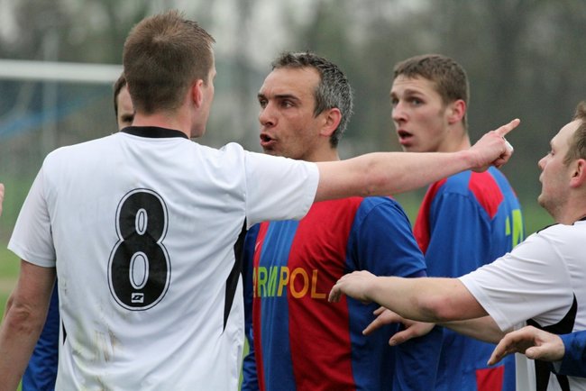 Awantura w czasie meczu - zdjęcia