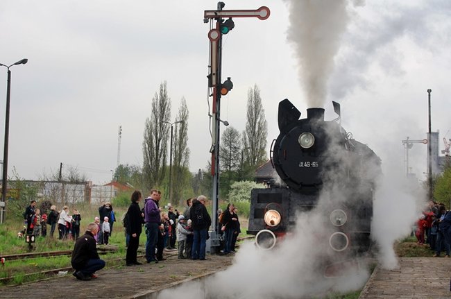 Zadyma na dworcu - zdjęcia