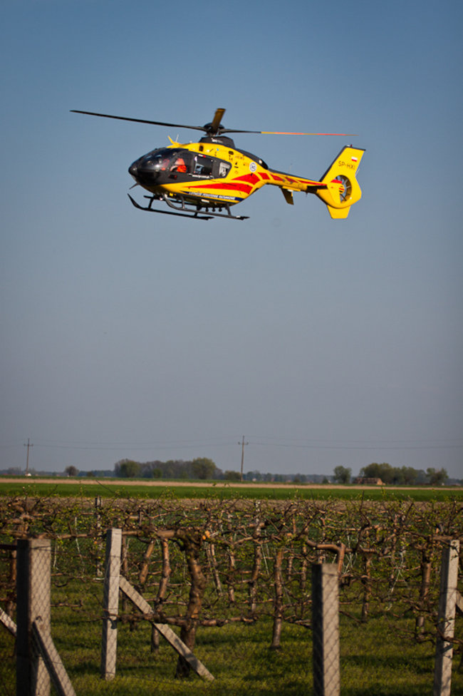 Potrzebny był helikopter - zdjęcia