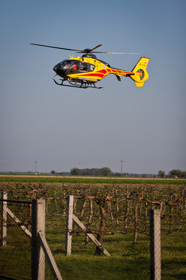 Potrzebny był helikopter - zdjęcia