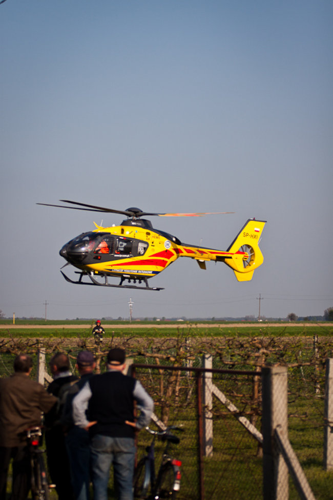 Potrzebny był helikopter - zdjęcia