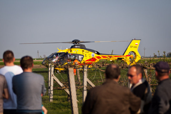 Potrzebny był helikopter - zdjęcia