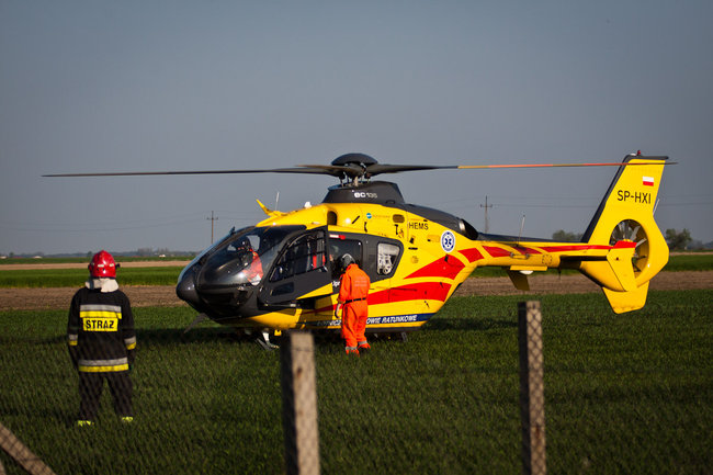 Potrzebny był helikopter - zdjęcia