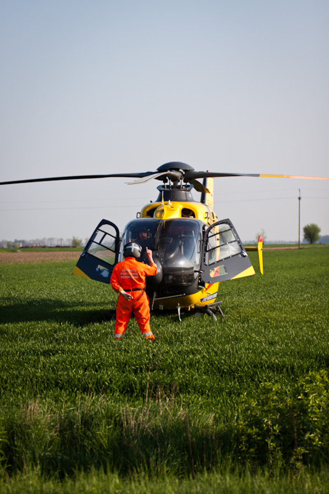 Potrzebny był helikopter - zdjęcia