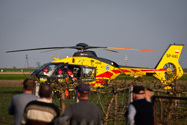 Potrzebny był helikopter - zdjęcia