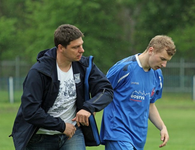 Trener opuścił boisko - zdjęcia