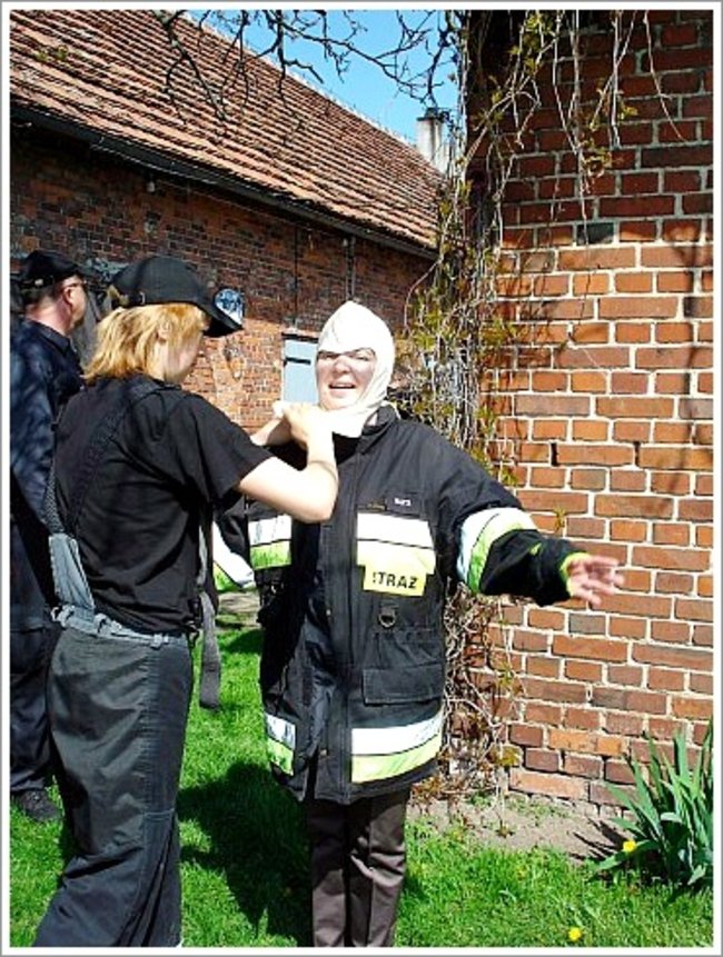 Ewakuacja w przedszkolu - zdjęcia