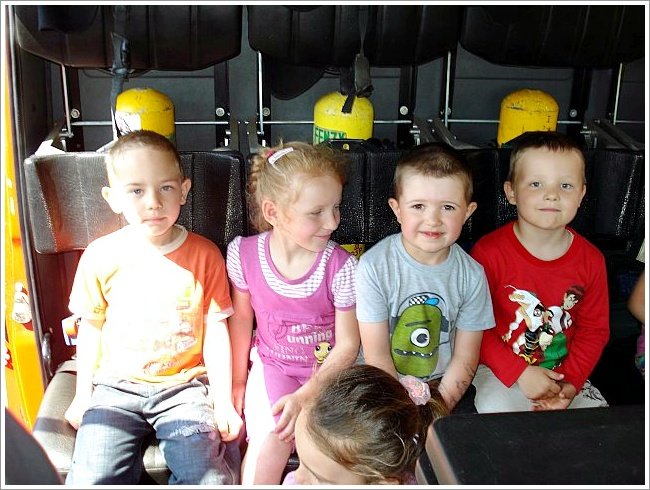 Ewakuacja w przedszkolu - zdjęcia