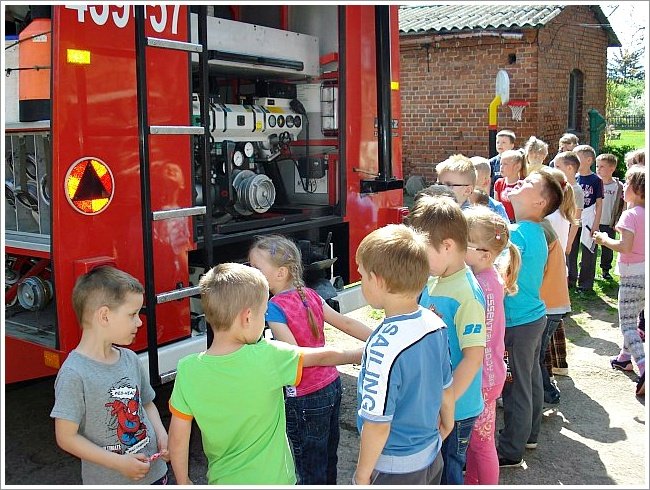 Ewakuacja w przedszkolu - zdjęcia