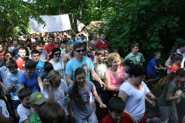 Rekordowy bieg w Karcu - zdjęcia