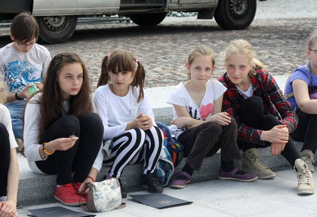 Rynek pełen dzieci - zdjęcia