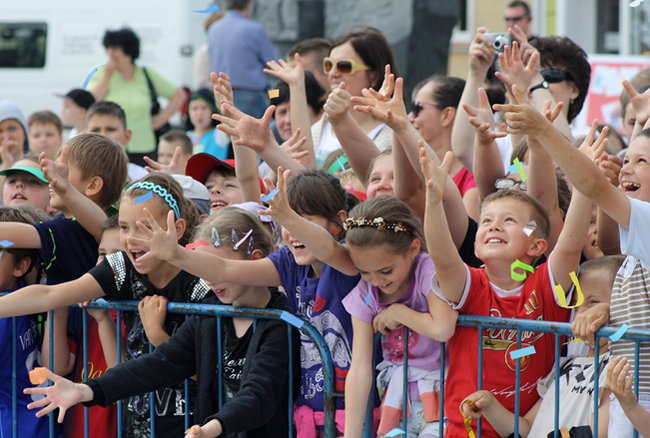 Rynek pełen dzieci - zdjęcia