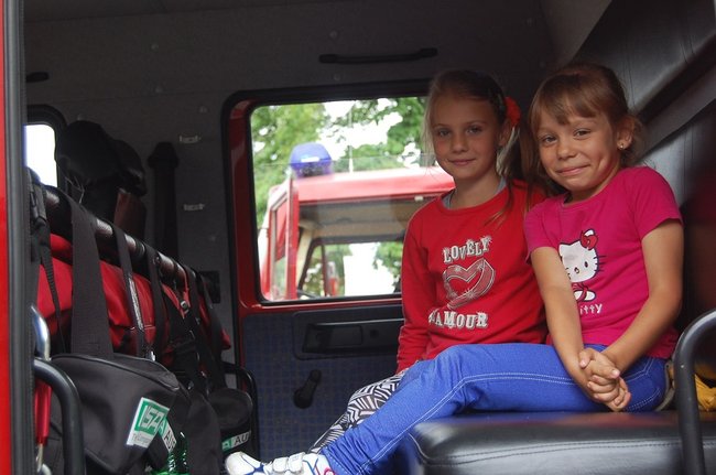 Strażacy pamiętali o dzieciach - zdjęcia