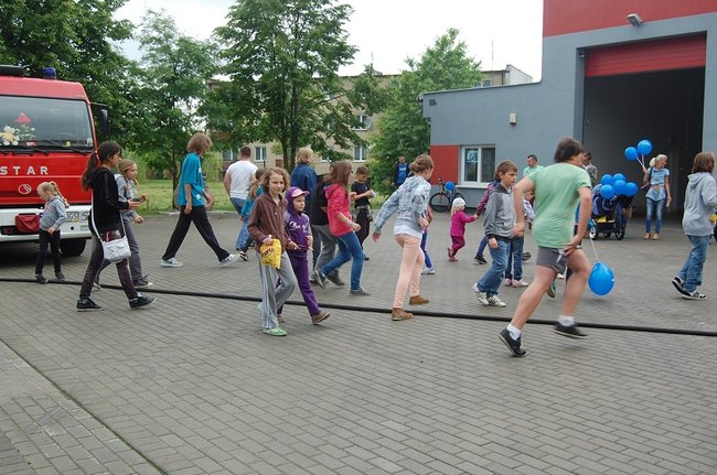 Strażacy pamiętali o dzieciach - zdjęcia