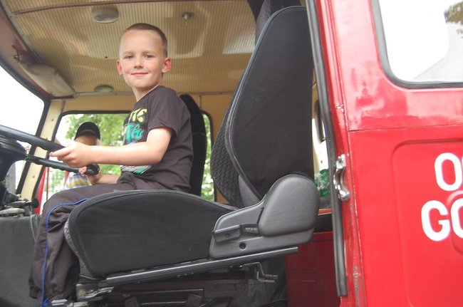 Strażacy pamiętali o dzieciach - zdjęcia