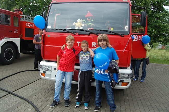 Strażacy pamiętali o dzieciach - zdjęcia