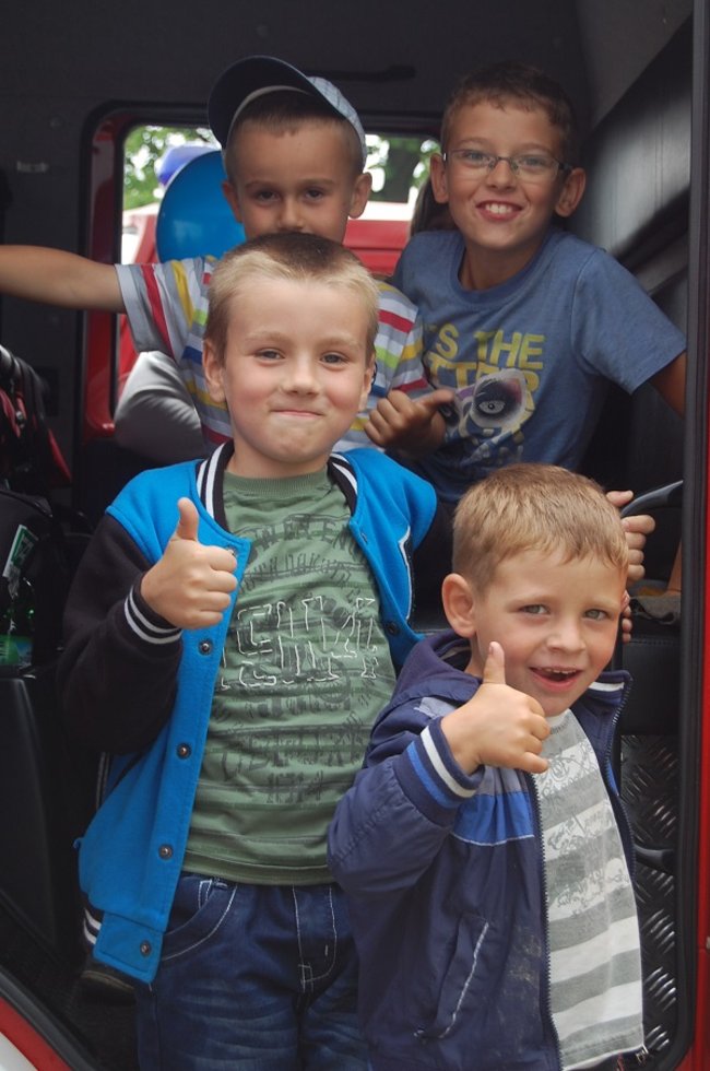 Strażacy pamiętali o dzieciach - zdjęcia