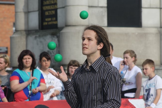 Deszcz nie sprzyjał zabawie - zdjęcia