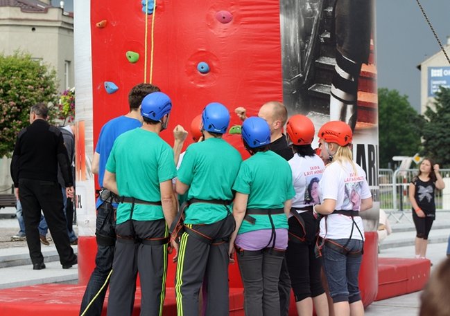 Deszcz nie sprzyjał zabawie - zdjęcia