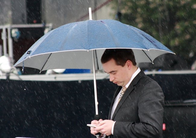 Deszcz nie sprzyjał zabawie - zdjęcia