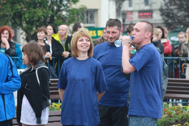 Deszcz nie sprzyjał zabawie - zdjęcia