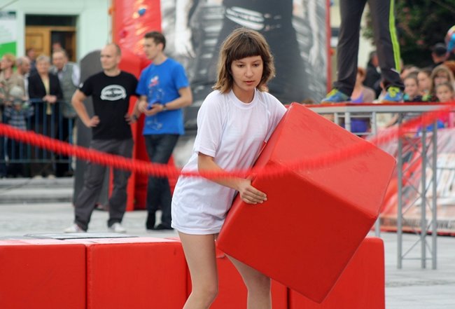 Deszcz nie sprzyjał zabawie - zdjęcia