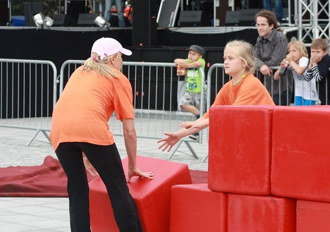 Deszcz nie sprzyjał zabawie - zdjęcia
