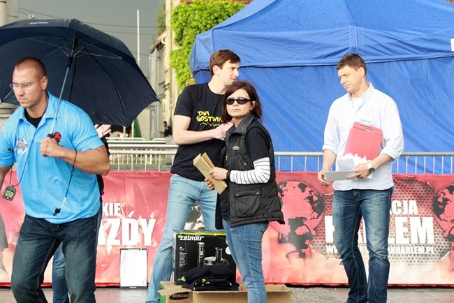 Deszcz nie sprzyjał zabawie - zdjęcia