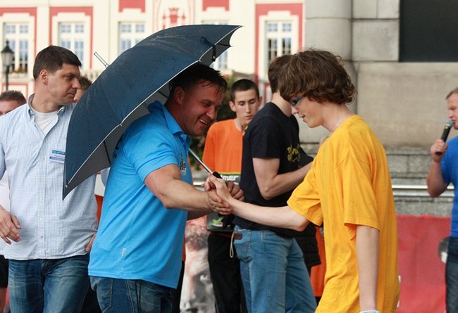 Deszcz nie sprzyjał zabawie - zdjęcia