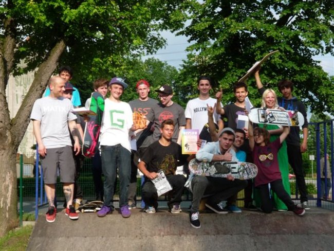 Skaterzy opanowali Borek - zdjęcia