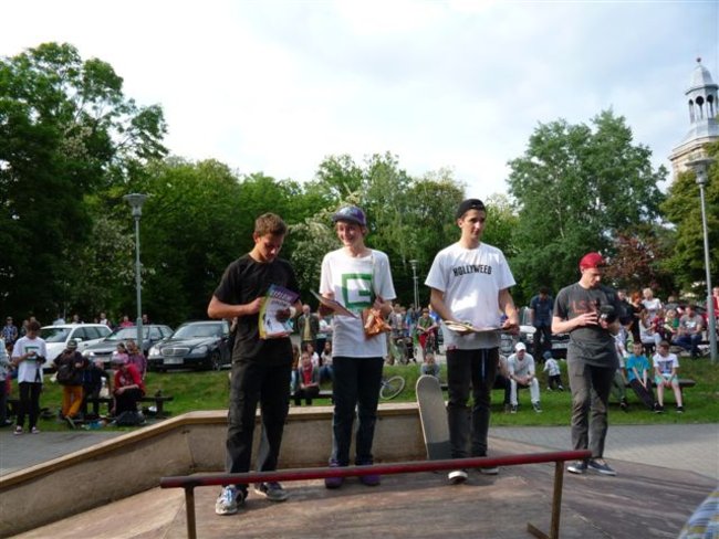 Skaterzy opanowali Borek - zdjęcia