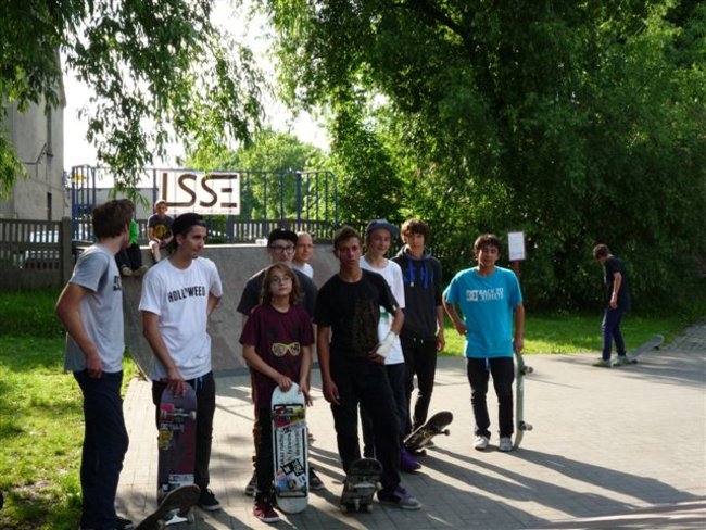 Skaterzy opanowali Borek - zdjęcia